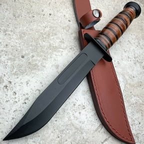 12" Camping Outdoor Fixed Blade Survival Hunting KNIFE w/ Sheath