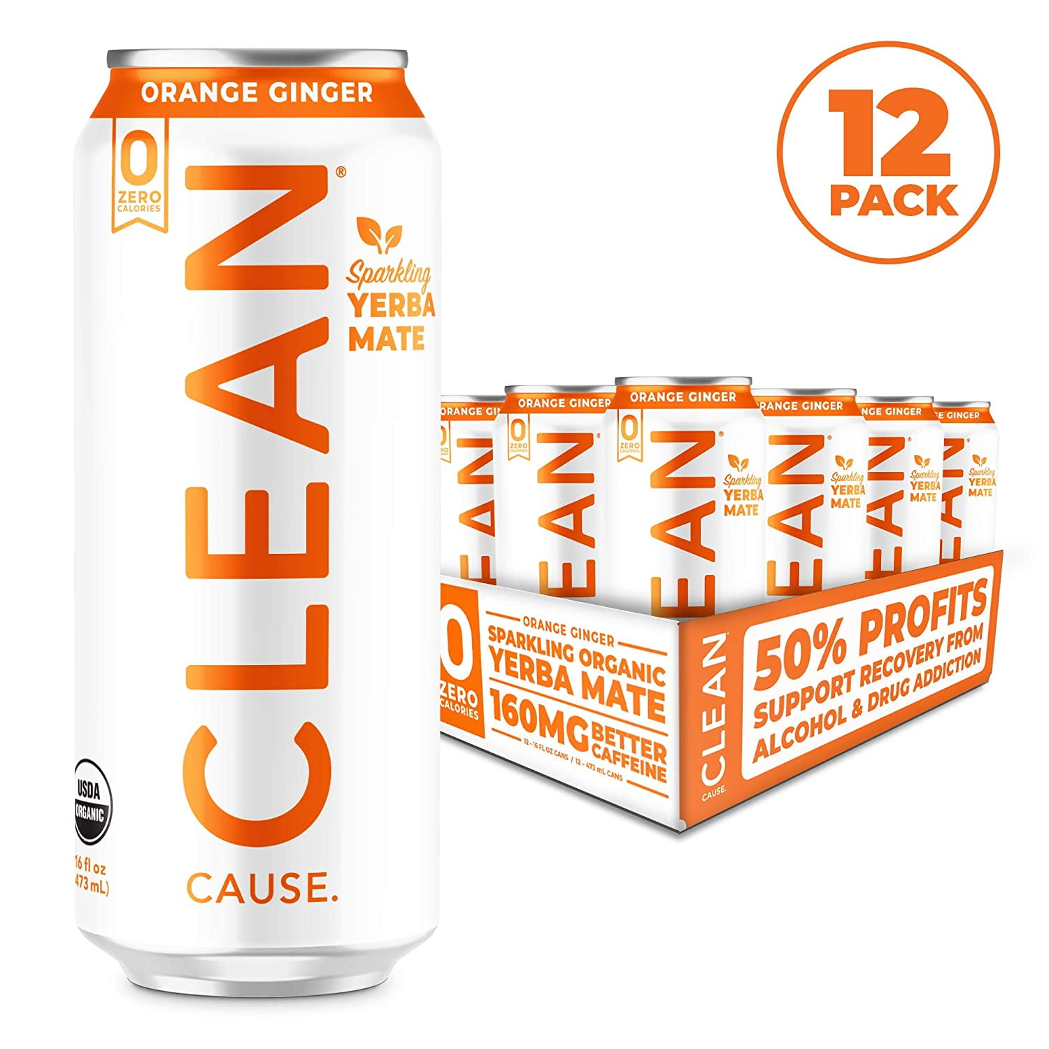 CLEAN Cause Bottled Tea - Refreshing Office Beverage - Walmart Business ...