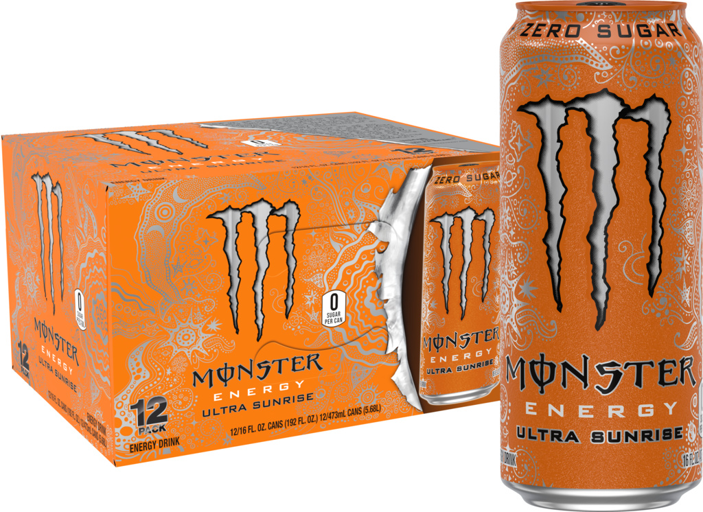 Monster Zero Ultra, Sugar Free Energy Drink, 16 fl oz - Walmart.com