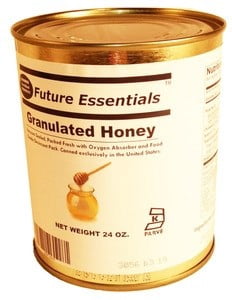 Future Essentials Canned Granulated Honey 1 Case