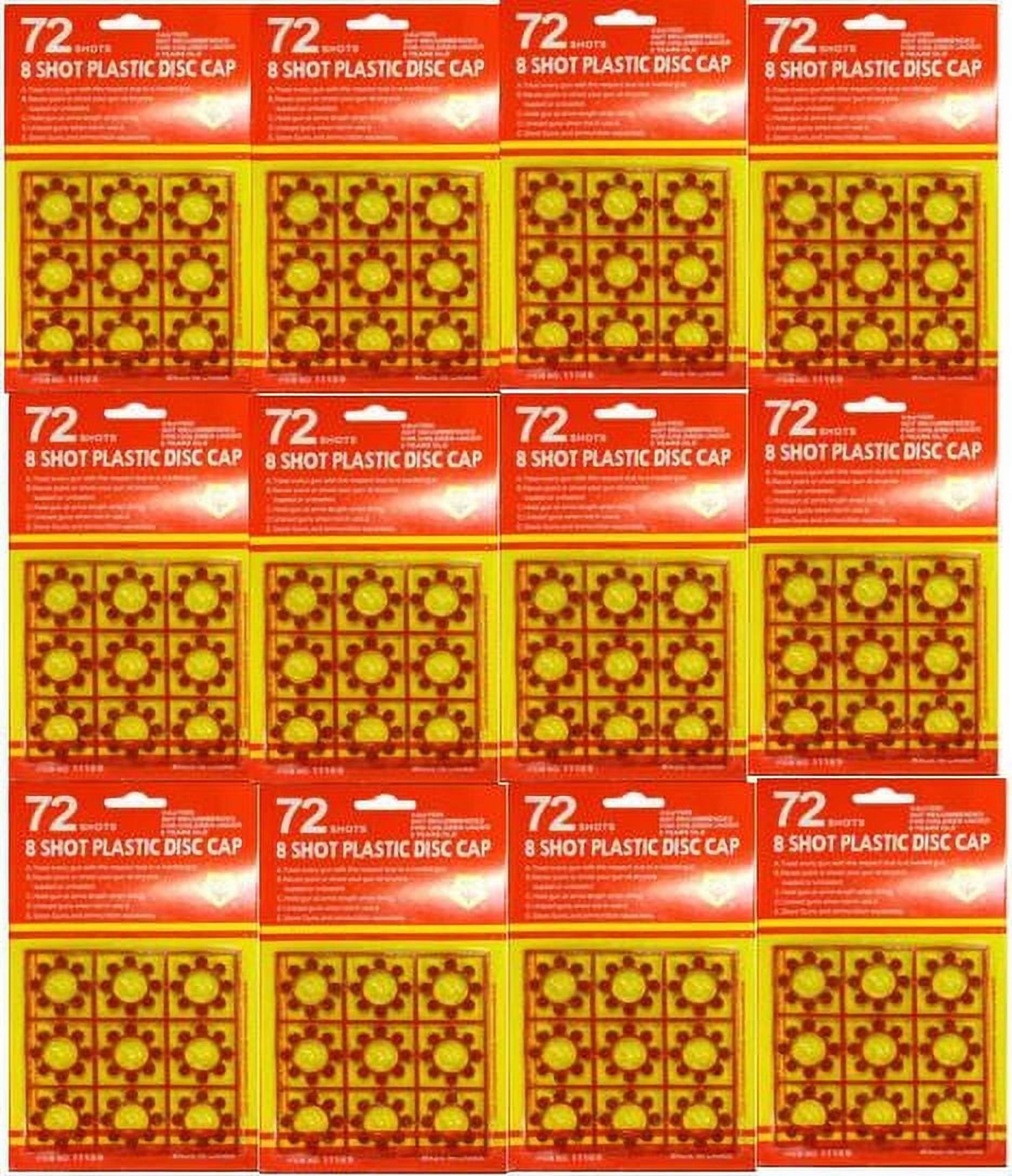 12 Cards 864 total shots of Ring Cap 8 Shot