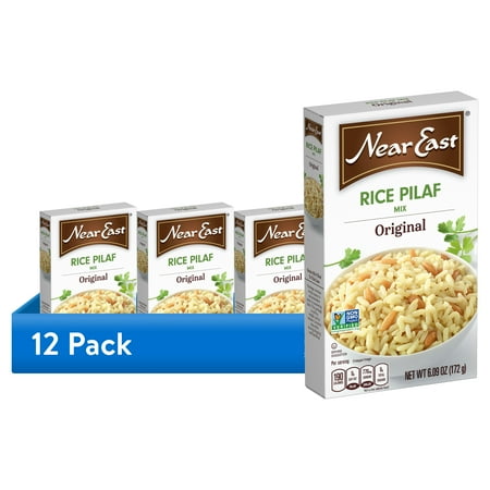 (12 pack) Near East Rice Pilaf Mix, Original, 6.09 oz Box