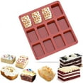 thumbnail image 1 of 12 Cavities Non-stick Mini Brownie Pan Bread Pan Silicone Mini Loaf baking PQAL, 1 of 10