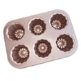 thumbnail image 1 of 12-Cavity Professional Bakeware Set: Non-Stick Madeline Pans, Canele Molds & Donut Pan for Baking - Multi-Use French Madeleine Pan, Cannoli Forms, Cheesecake Molds & Chocoflan, 1 of 5