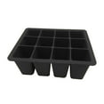 thumbnail image 1 of 12-Cell Seed Starting Tray for Seedlings, Silicone Reusable Plant Starter Trays with Drainage Holes for Seed Germination, 5.46x7.02 inches Gardener Friendly Plant Trays for Seedlings, 1 of 8