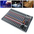 thumbnail image 1 of 12 Channel Audio Mixer Bluetooth USB DJ Sound Mixing Console Amplifier Studio, 1 of 12