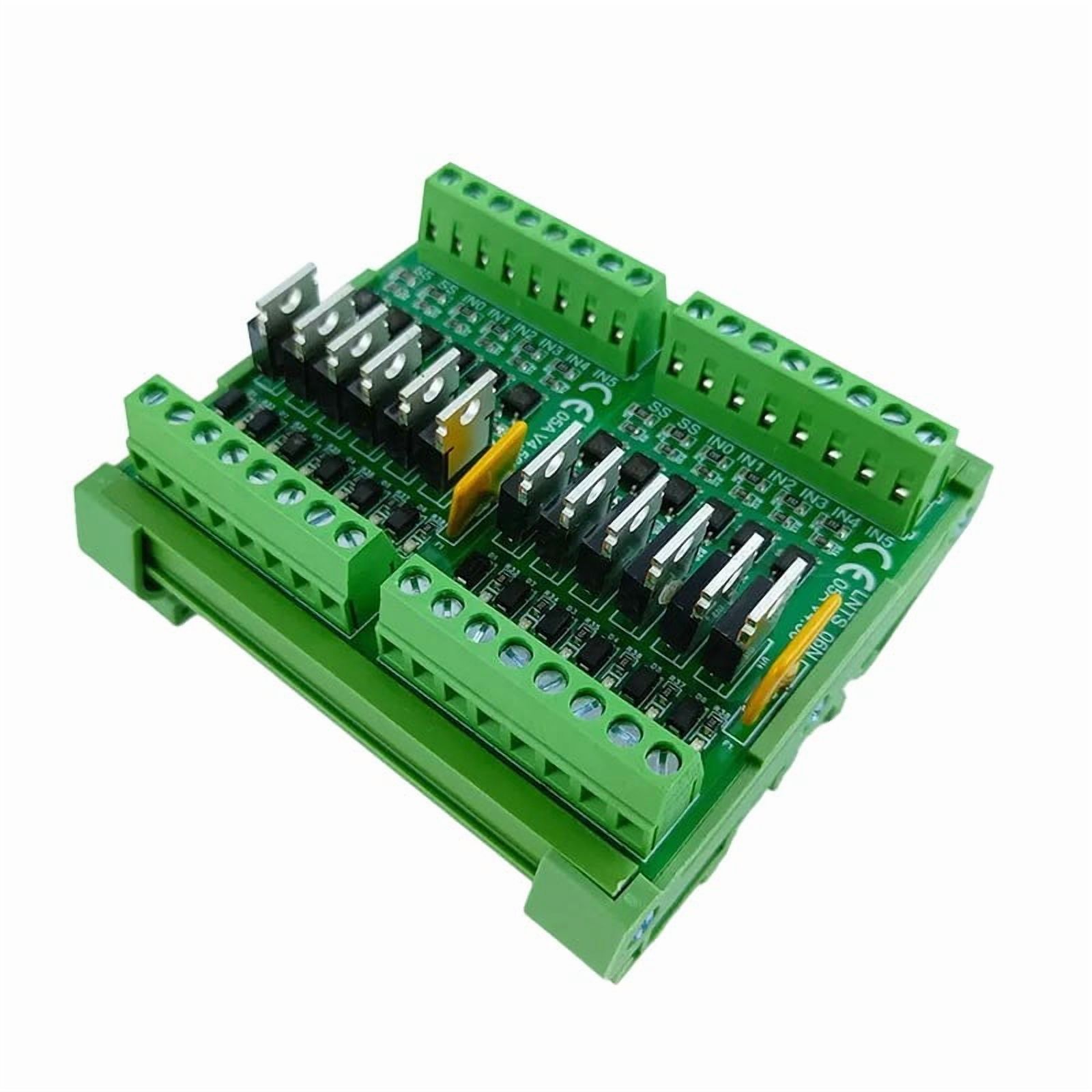 12-Channel Plc Dc Amplify Board 5A 12/24Vdc Npn Output Industrial ...