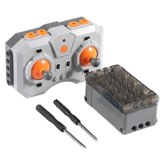12 Channel Remote Control Rechargeable Battery Box Kit APP Control Speed Adjustable Powered Module MOC Power Function Building Blocks