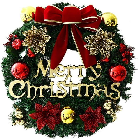 12" Christmas Wreath,Christmas Wreaths for Front Door,Artificial Winter Christmas Red Wreath,Christmas Wreaths Clearance,Christmas Decorations Outdoor,Wreaths for Winter Holiday