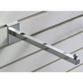 thumbnail image 1 of 12" Chrome Straight Arm Slatwall Faceout, 1 of 1