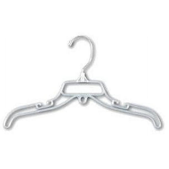 12" Clear Unbreakable Children's Top Hanger