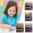 thumbnail image 1 of 12 Color Flash Fluorescent Marker Pen Set Account and Color Neutral Pens (2ml), 1 of 9
