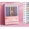 thumbnail image 1 of 12 Color Glitter Gel Pens – Metal Flash Coloring Pen Set for Adults, Smooth Drawing & Journaling Pens, Halloween Gifts & Stationery Supplies, 1 of 7