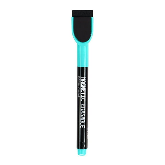 Cxui White Board Pencils | Magnetic Whiteboard Marker Set - Dry Erase Pens with Built-In Eraser Brush for Office Meetings & Home Office Use, Whiteboard Markers 12 Count Colorful