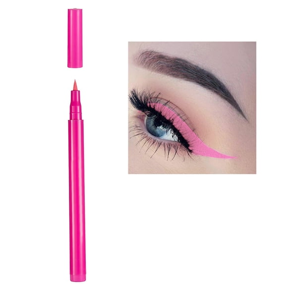 12 Color Matte Liquid Eyeliner Set Waterproof Long Lasting Rainbow Eyeliner for Eye Makeup, Smudge Proof, Quick Dry, Party Wedding Daily Use,Makeup Organizers