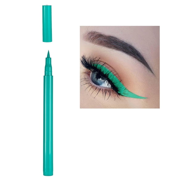 12 Color Matte Liquid Eyeliner Set Waterproof Long Lasting Rainbow Eyeliner for Eye Makeup, Smudge Proof, Quick Dry, Party Wedding Daily Use,Makeup Organizers