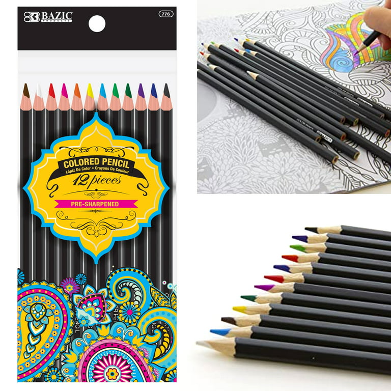 12 Colored Pencils Drawing Set Sketching Draw Unique Colors Coloring Art  Artist