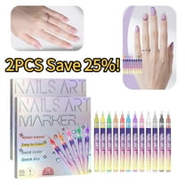 12 Colors 3D Nail Polish Pens for Painting, Nail Art Pens Set, 2025 Upgrade Nail Art Markers for Gel Nails, DIY Quick Dry Graffiti Dotting Point Liner Pens, Nails Art Drawing Tool