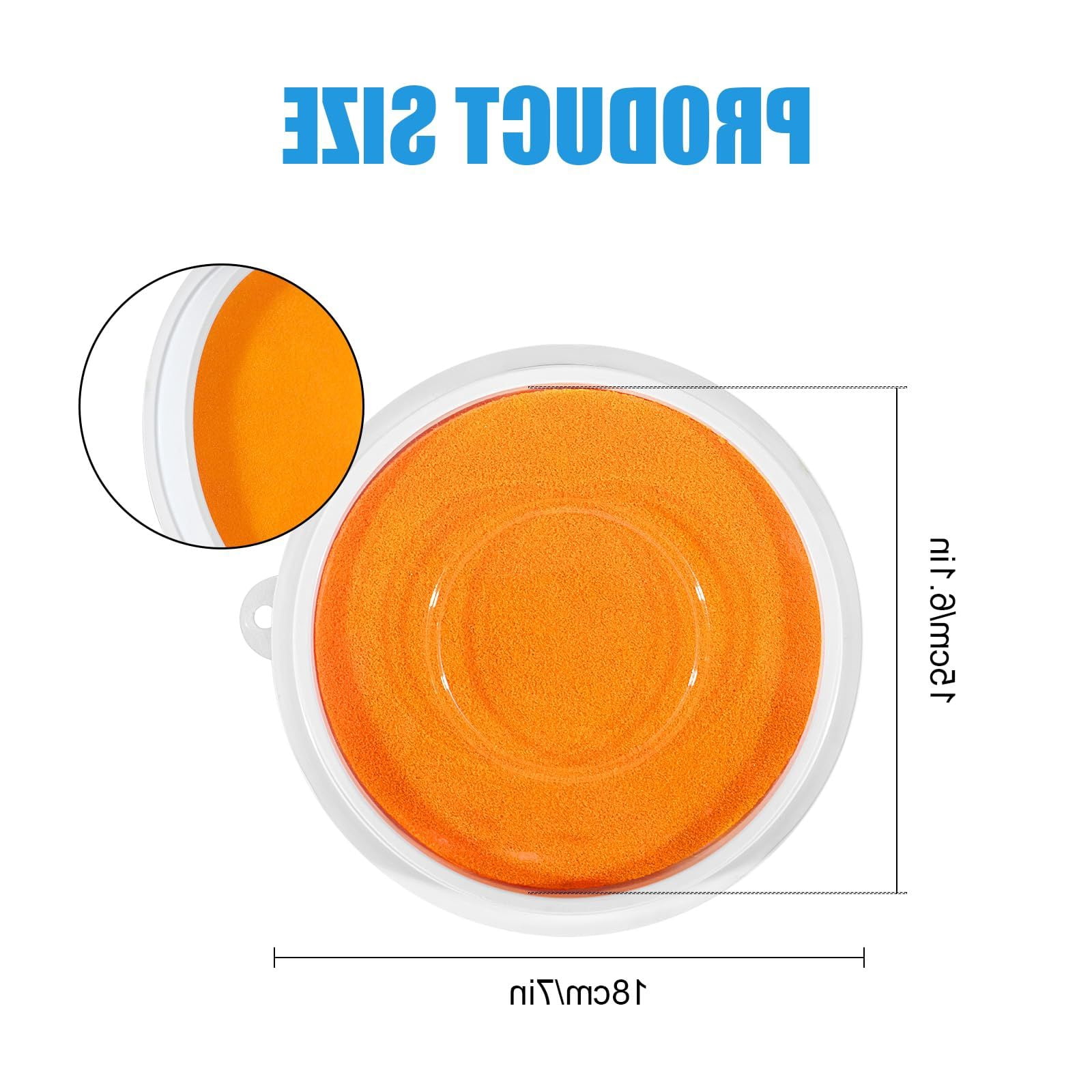 12 Colors 7 Inch Large Washable