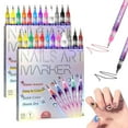 thumbnail image 1 of 12 Colors Nail Art Pens Set, 2025 New Nail Art Markers for Gel Nails, Nail Point Graffiti Dotting Pen Drawing Painting Liner Brush for Dotting Drawing Painting Point Liner DIY (2 pack), 1 of 7