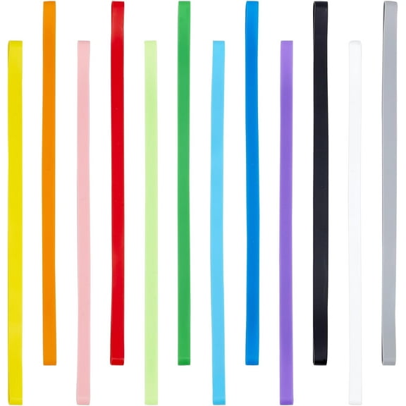 12 Colors Silicone Towel Bands for Beach Chairs Colorful Windproof Stretchable Beach Perfect Alternatives Towel Clips Strap Holder for Beach Pool Cruise Chairs Beach Swim Summer Vacation DIY