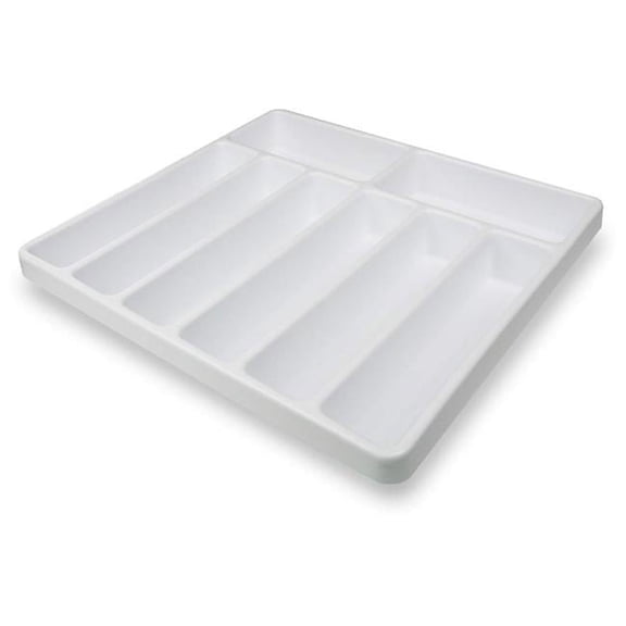 12 Compartment Drawer Organizer, White