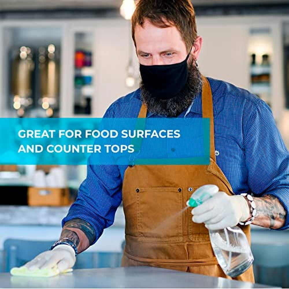 12% Concentrated Food Grade Hydrogen Peroxide (4 Gallons) - Cleaning Solution for Home, Laundry, Bath, Garden and More - derived from 35% Food Grade Hydrogen Peroxide