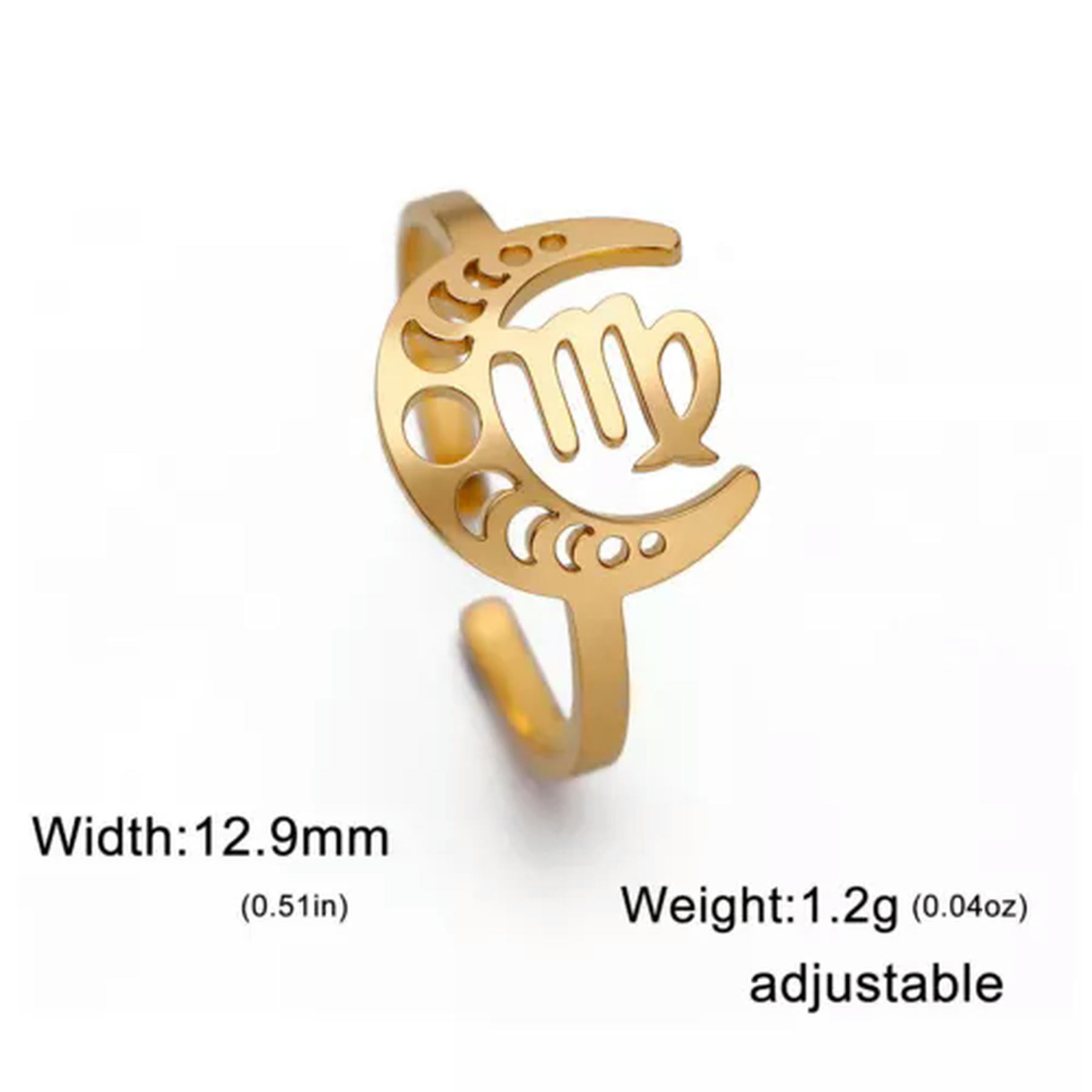 Custom Engraved Adjustable Name Ring With Birthstones – Black Diamonds New York