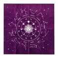 thumbnail image 1 of 12 Constellations Tarots Tablecloth Board Game Velvet Divination Altar Cloth, 1 of 11