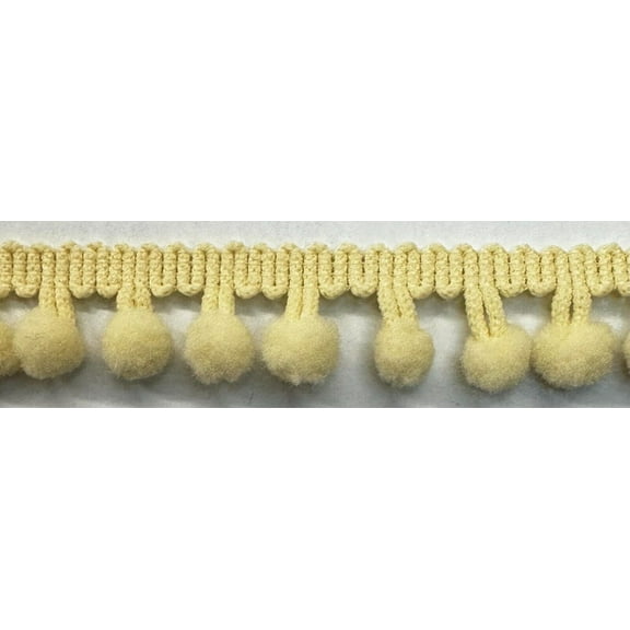 12 Continuous Yards! - 1/4" Mini Pom Pom Ball Fringe - Made in USA!
