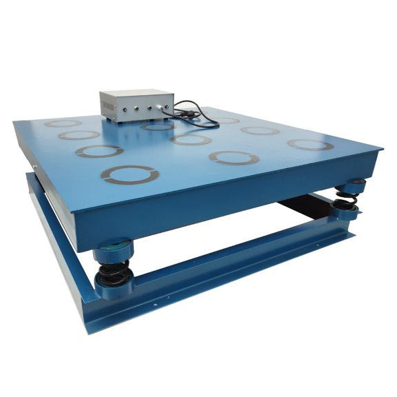 12-Core Magnetic Concrete Vibration Table 220V 660LB Load-bearing Capacity for Construction Testing