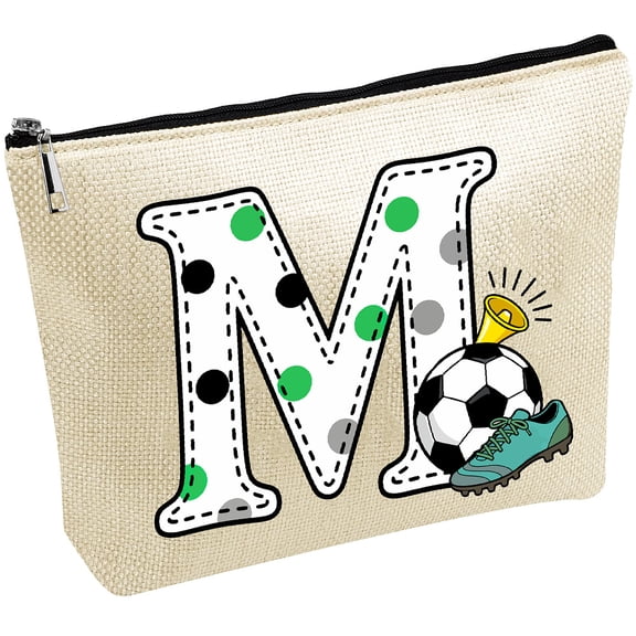 12# Cotton-polyester Bag Stroage Bag Rectangle Letter M 18x25cm for making