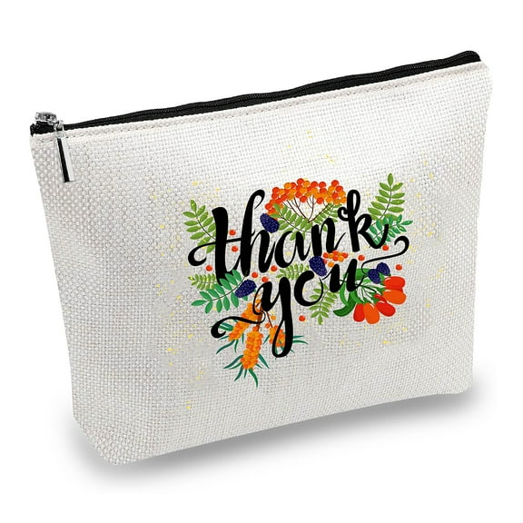 12# Cotton-polyester bag Stroage bag Rectangle Flower Pattern 18x25cm Cloth