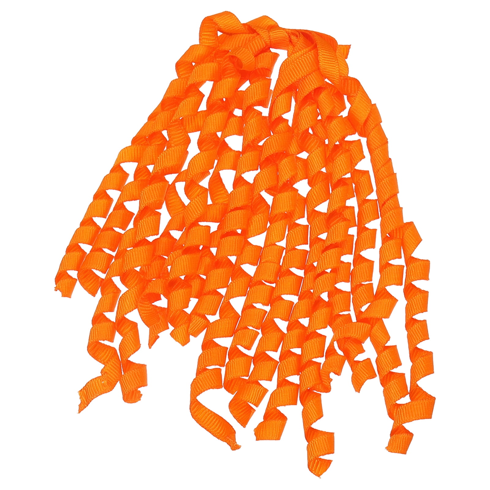 Orange Balloon Ribbon, Orange Balloon String, Orange 3/16” Crimped  Curling Ribbon, Roll of Ribbon, Orange Ribbon
