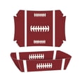 thumbnail image 1 of 12-Count Disposable Football Serving Trays, Paper Food Trays with Football Party decor, Versatile Snack Containers and Party Trays and Platters for Serving Food, Perfect for, 1 of 4
