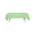 thumbnail image 1 of *12 Count* Light Mint Rectangular Plastic Tablecloths 54" x 108", 1 of 1