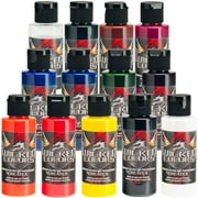 12 Createx Wicked Colors Detail Airbrush Paint Kit - Hobby, Craft, Art Painting