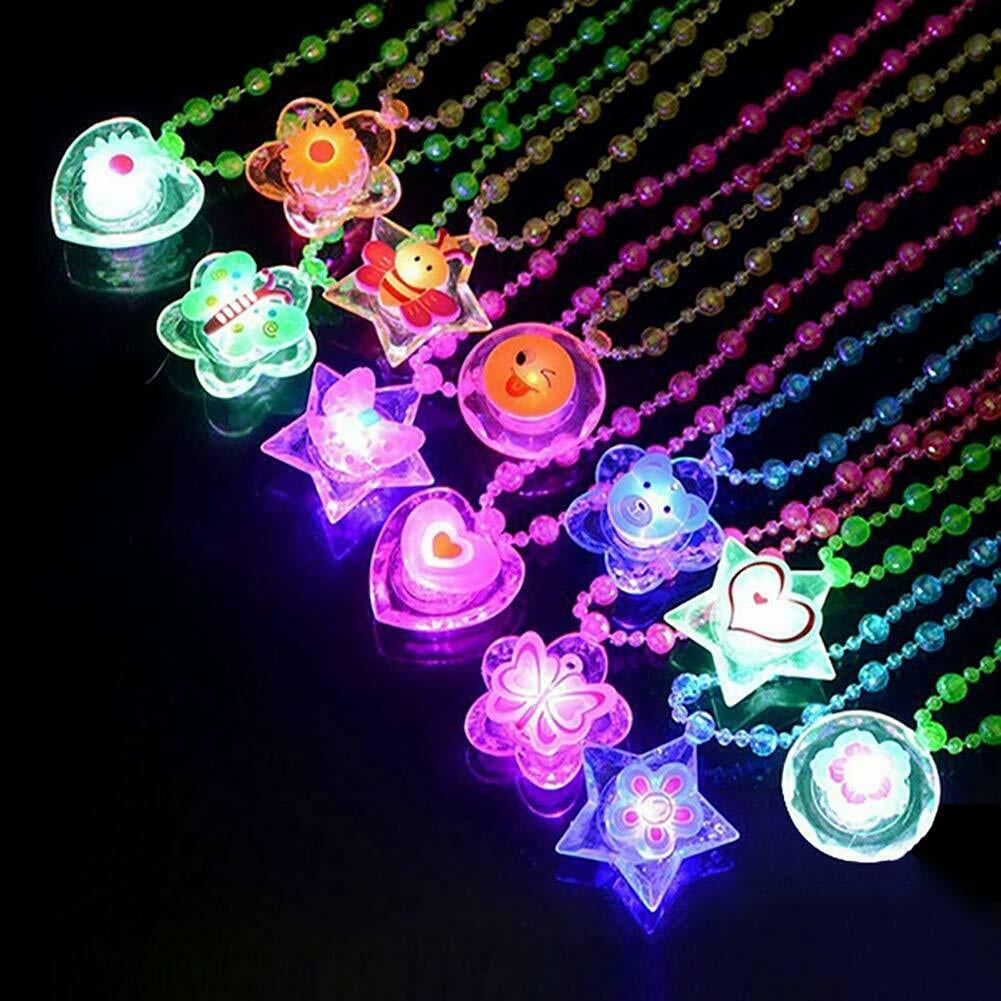 LED Christmas Light Up Bulb Necklace with 13 Bulbs (Each) – Mardi Gras Spot