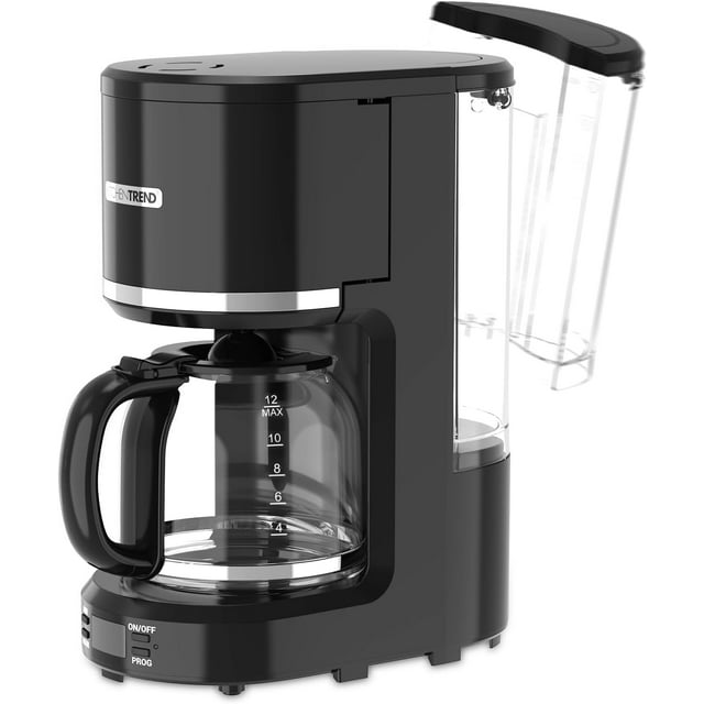 12Cup Coffee Maker with Reusable Filter,Programmable Coffee Machine