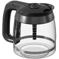thumbnail image 1 of 12-Cup Coffee Pot Replacement Carafe Compatible with Ninja Brewer Maker Models CE251 CE201 CE201C CE200 CE200C Model# XGLSLID200, 1 of 3