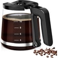 thumbnail image 1 of 12 Cup Coffee Pot Replacement Compatible with Mr. Coffee Maker # RF, PC, SC, BVMC-RF300, BVMC-MSX23-NLY, BVMC-SC12BL1-2, BVMC-PL12BL1-NP Series- Borosilicate Glass Carafe, 1 of 8