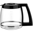 thumbnail image 1 of 12-Cup Glass Carafe Replacement for Cuisinart Coffee Maker Models DCC-1200, DCC-1100BK, DCC-2650, CHW-12, CHW-12P1, DGB-550BK, DGB-550BK1, DGB-625BC, DGB-700BC, and SS-12 | Part# DCC-1200PRC, 1 of 4