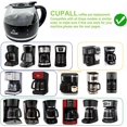 thumbnail image 1 of 12-Cup Glass Replacement Coffee Carafe - Compatible with Mr. Coffee, Black & Decker, Cuisinart - BPA-Free, Dishwasher Safe - Easy Pour Design|12 Cup Replacement Glass Coffee Carafe ‚Äö√Ñ√¨ Compatible, 1 of 7