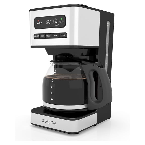12 Cup Programmable Coffee Maker, Hot and Iced Drip Coffee Makers