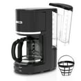 thumbnail image 1 of 12-Cup Programmable Coffee Maker Removable Water Reservoir Drip Coffee Maker, 1 of 8