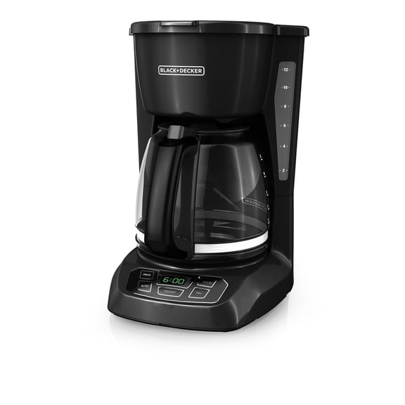 12 - Cup Programmable Glass Carafe Coffeemaker
