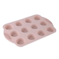 thumbnail image 1 of 12 Cup Silicone Muffin Pan Nonstick Cupcake Baking Tray BPA Free Food Grade Silicone Mold 30×19.5cm Muffins Cupcakes Desserts Oven Microwave Freezer Dishwasher Safe 1 Pack, 1 of 8