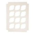 thumbnail image 1 of 12 Cup White Cupcake Insert - Case of 100, 1 of 1