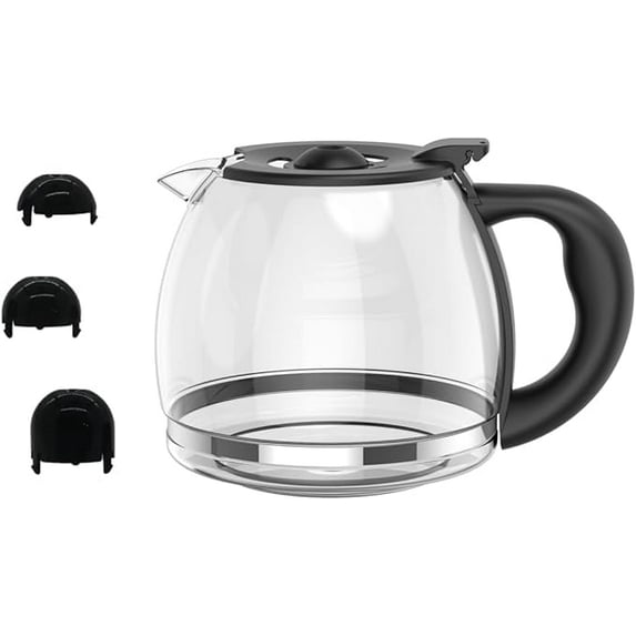 12 Cup coffee pot replacemet for Mr. Coffee Makers, AM, CG, CHX, CJ, DW, DR, EVX, EH, GBX, JWX, KNX, MV, NC, PL, RM, SK, SJ, TF and VB LMX, TP, MMX, MSX BVMC-RF300Series