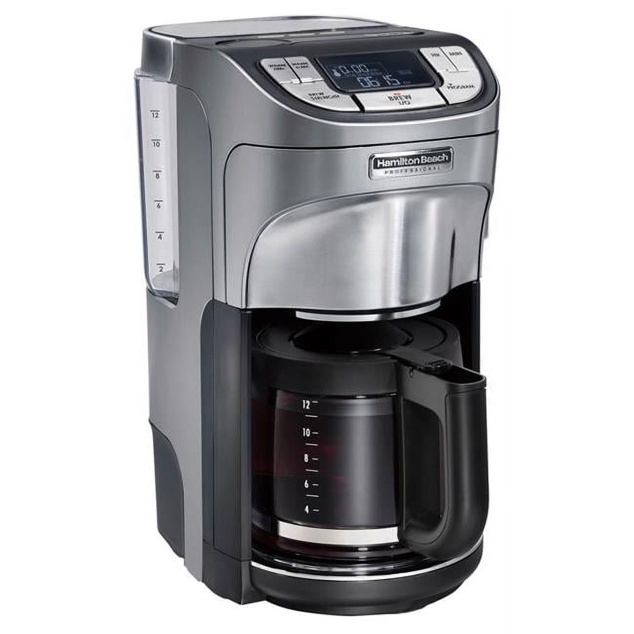 Hamilton Beach Professional Programmable Coffee Maker 12 Cups 60